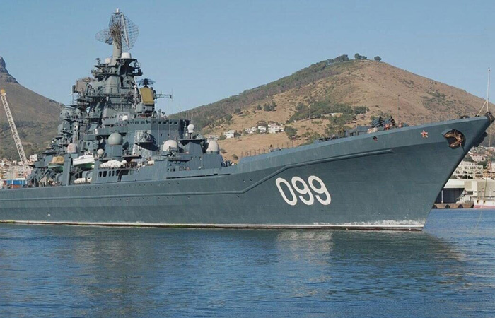 Атомный ракетный крейсер «Адмирал Нахимов»./ Фото: dzen.ru