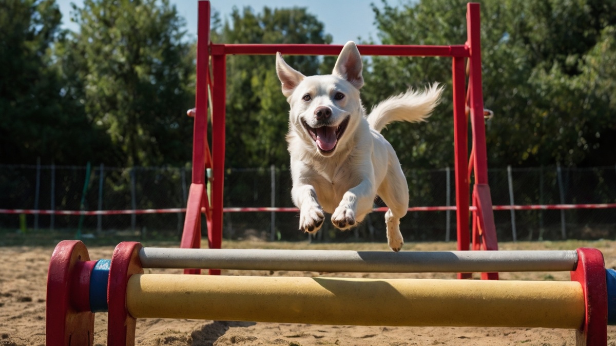 Преодоление препятствий помогает развить силу и ловкость вашего питомца, а также увеличить его выносливость