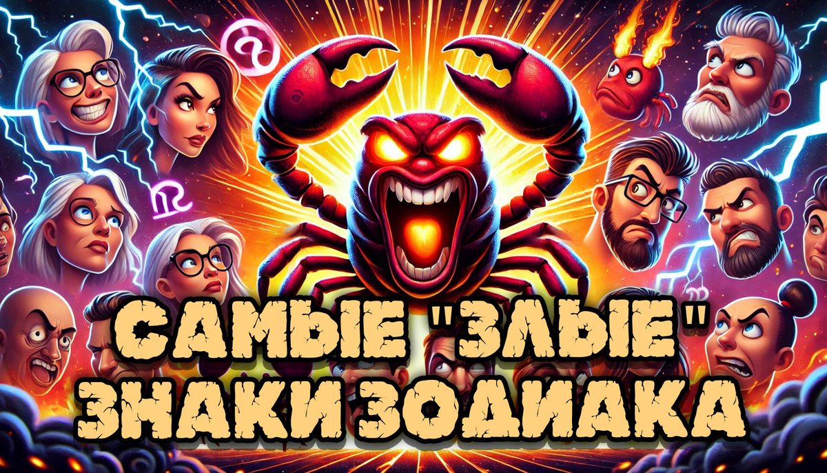 Какие Знаки Зодиака Самые "Злые"?