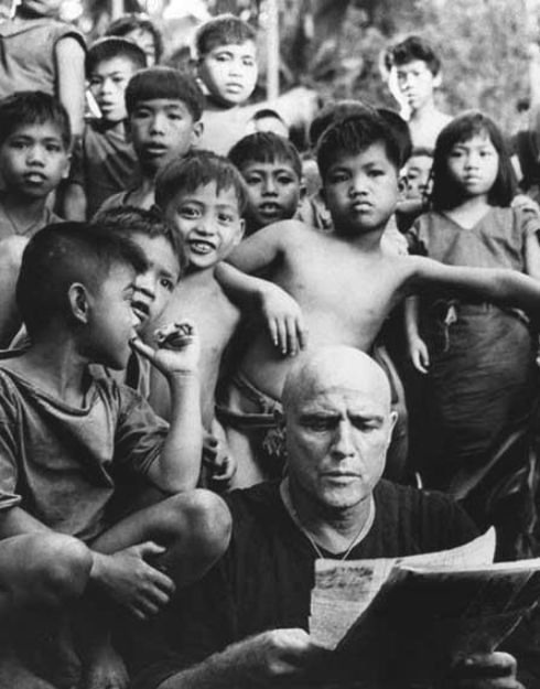 Марлон Брандо в роли полковника Курца