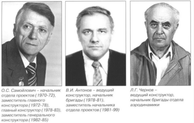 Ведущие специалисты ОКБ «Кулон», которые начинали проектирование самолета ПФИ – Т-10 / Су-27. Фото из книги: Плунский П., Зенкин В., Гордюков Н., Беретдинов И. Истребитель Су-27. Рождение легенды