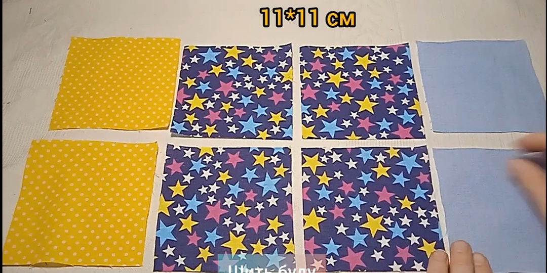 Лоскутное волшебство: покажу пошагово, как сшить обалденно красивый лоскутный блок