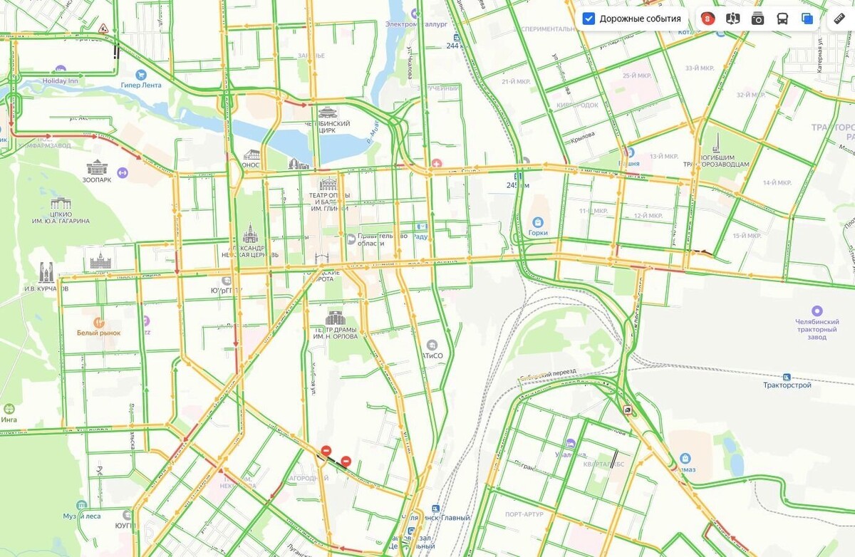     Источник: скриншот сервиса «Яндекс пробки»