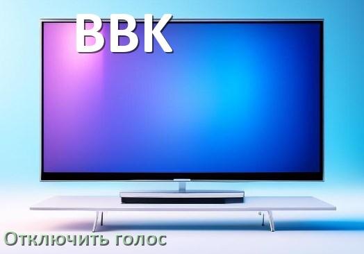 
Как в телевизоре BBK отключить голосового помощника и подсказки
