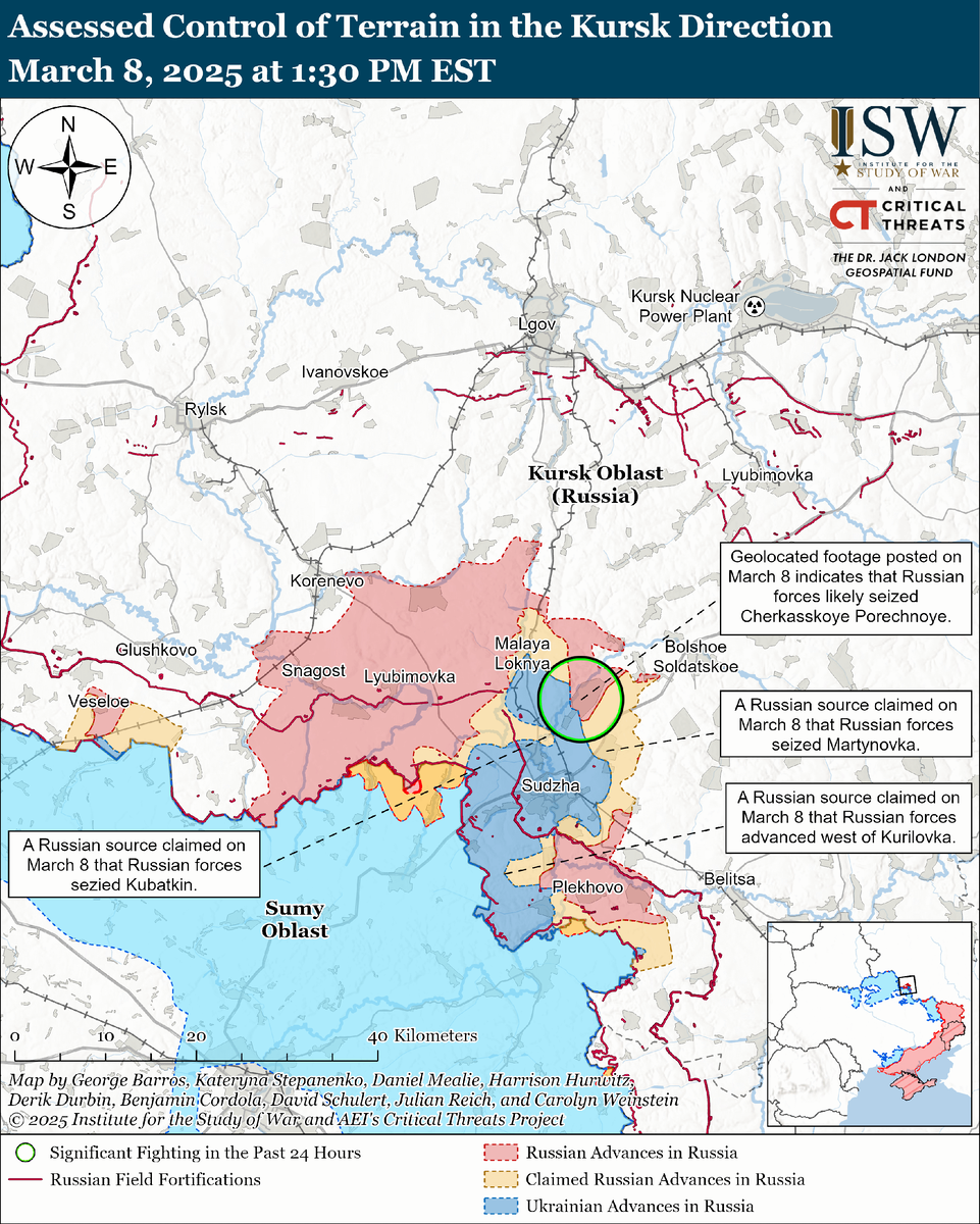 Источник: Американский Институт Изучения Войны. 