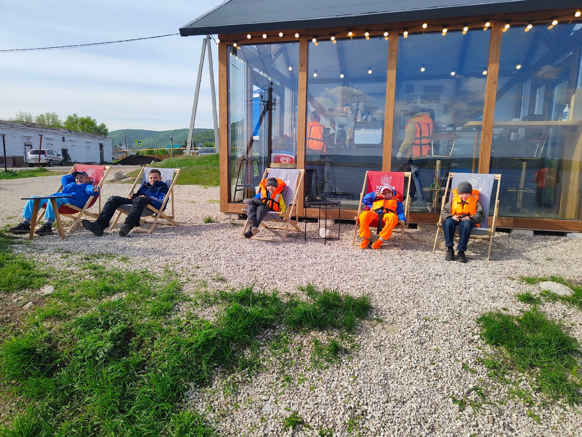 В Ширяево на берегу появилась кофейня) Фото автора. 
