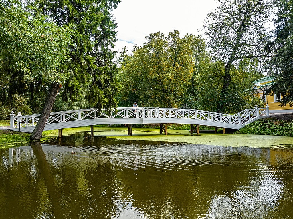 Горбатый мостик, ставший символом Большого Болдина