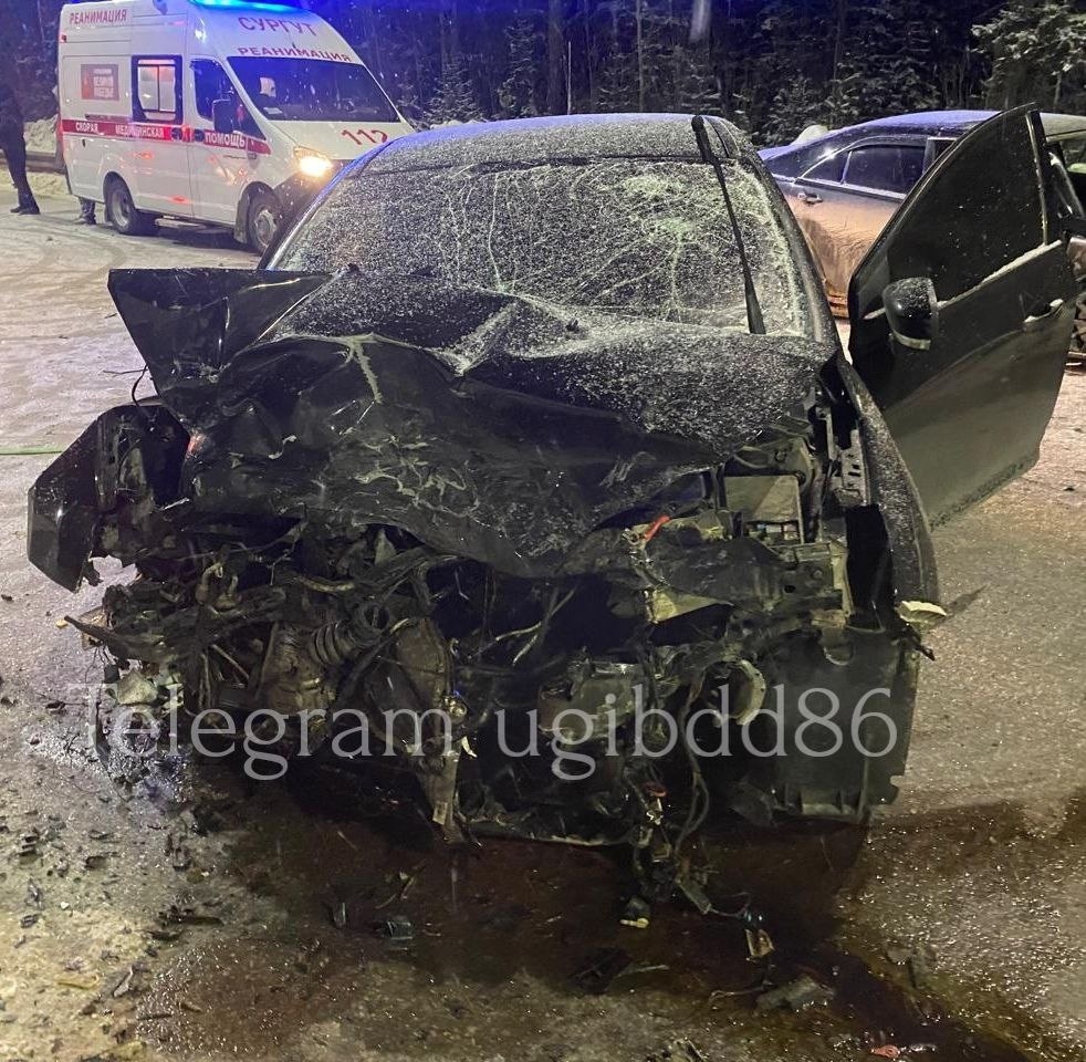    В Югре в ДТП пострадали три человека