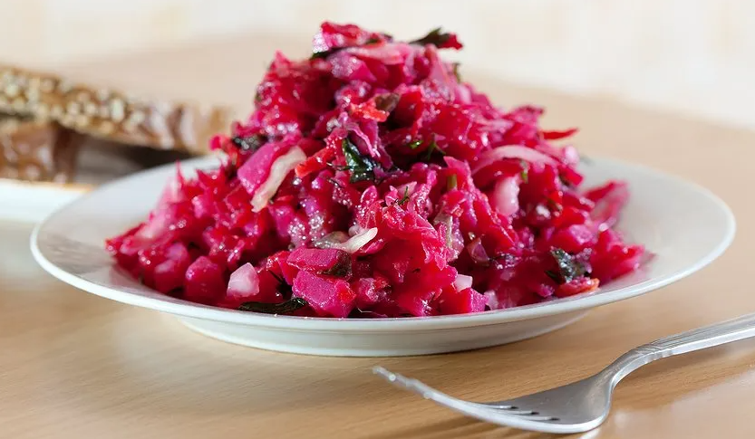 Салат со свеклой