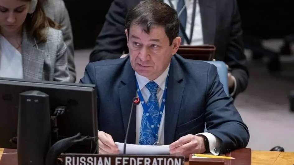 Первый заместитель постпреда РФ в ООН Дмитрий Полянский. Фото: соцсети