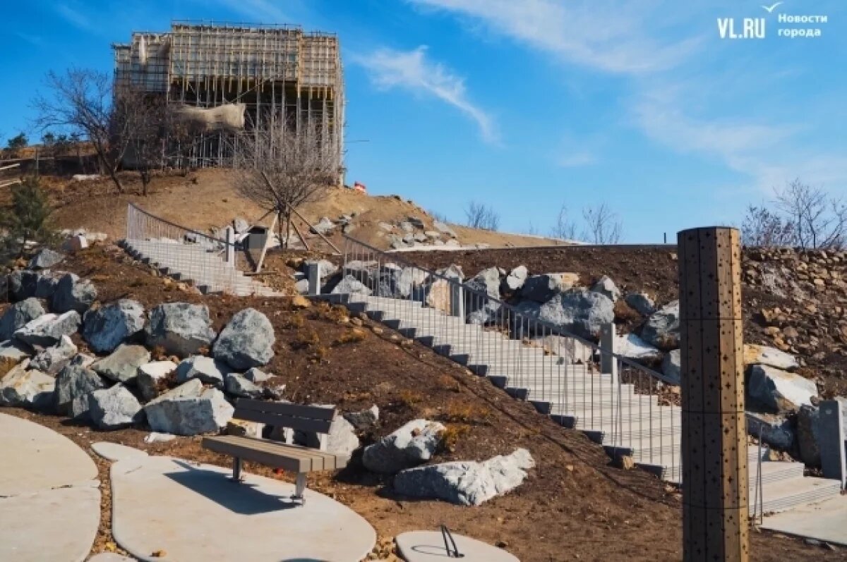    Нагорный парк Владивостока откроет новый вход на майские праздники