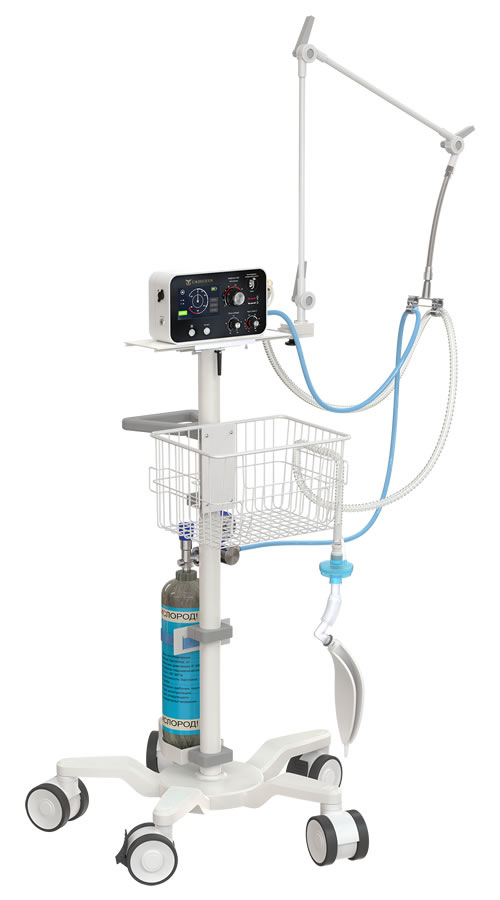 Амагнитный аппарат ИВЛ CADUCEUS AIRMOB CDB-A для МРТ