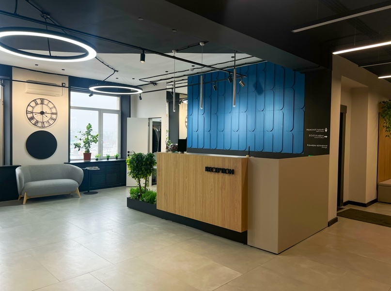 Ресепшн в коворкинге