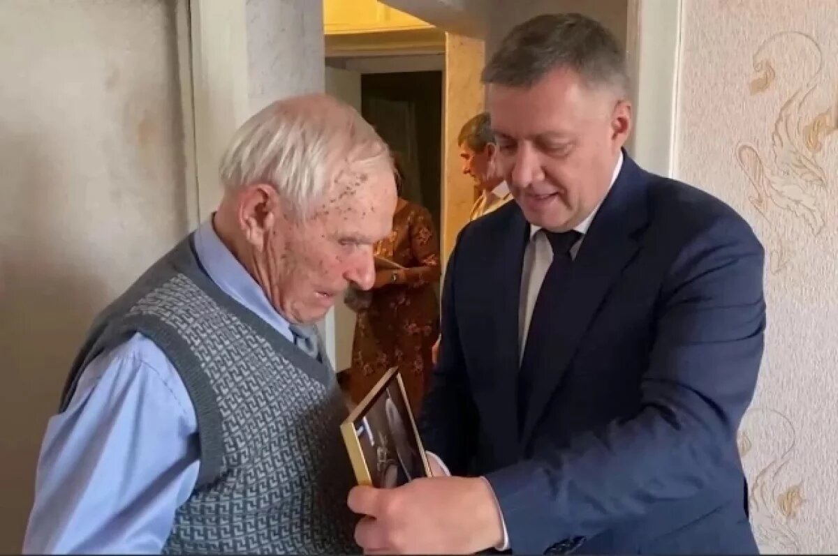    99-летний ветеран из Иркутска Михаил Гаврилов встретит День Победы в Москве