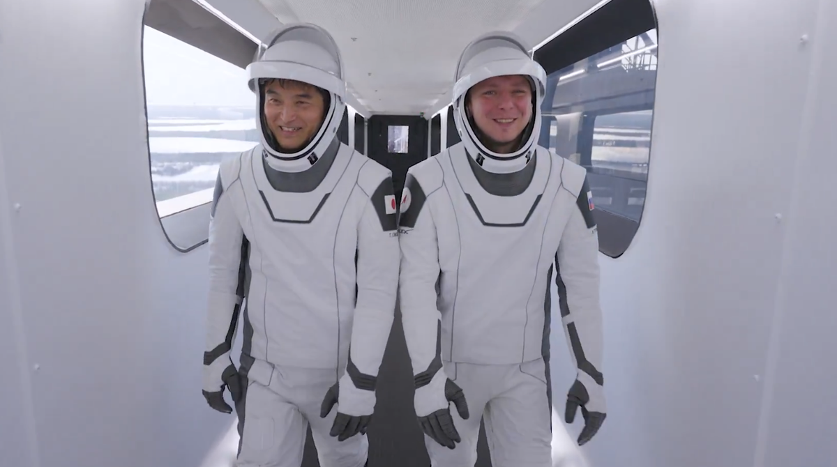 Кадр из видео SpaceX  📷
