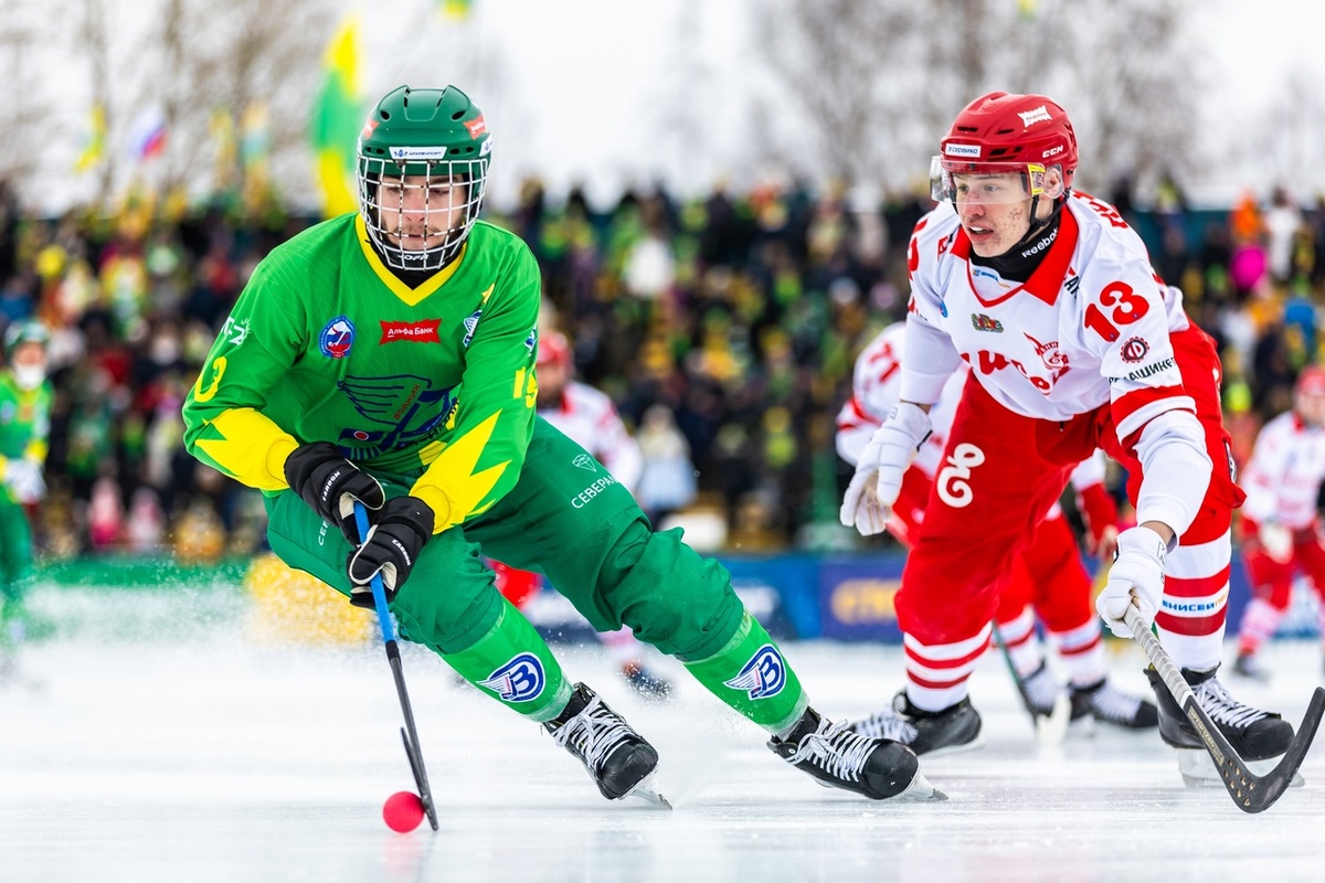 9 марта 2025 года. Архангельск. 3-й матч в 1/4 финала Суперлиги. "Водник" против "Енисея"
