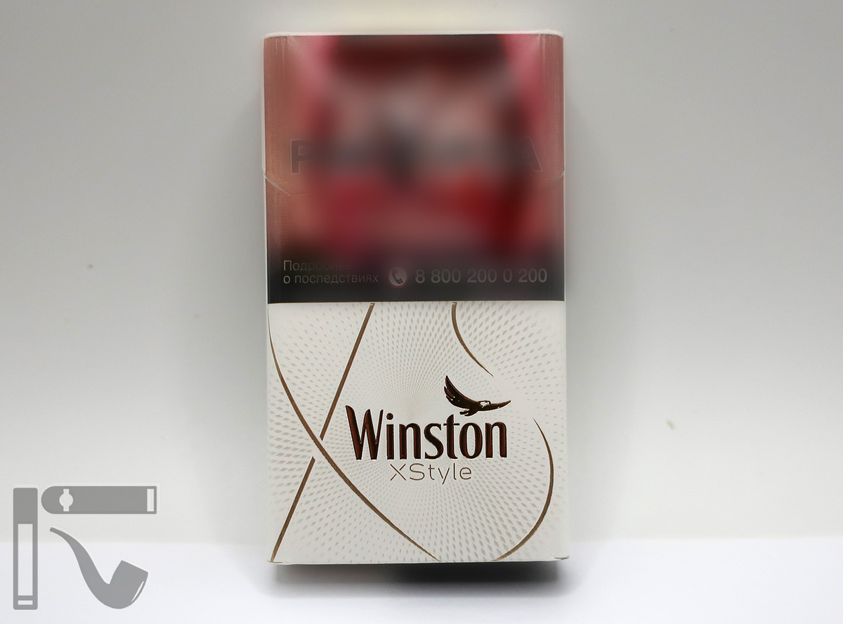 Сигареты Winston XStyle Gold. Фото: © канал "Уголок Курильщика"
