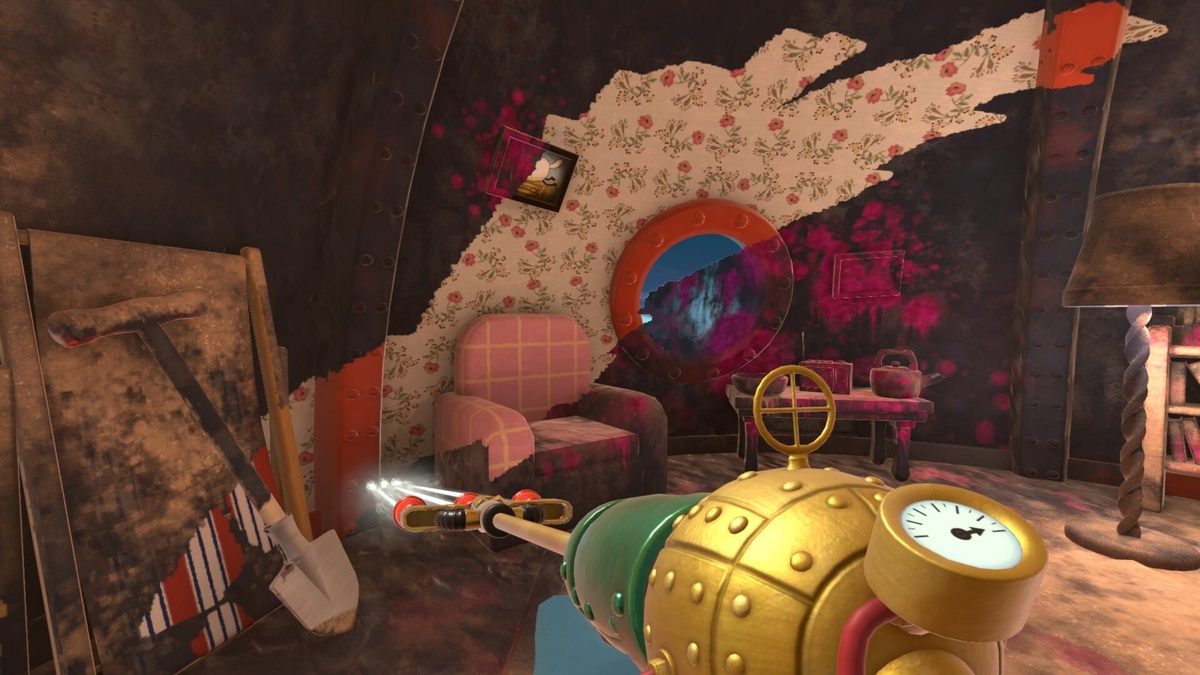 Уборка одной из локаций PowerWash Simulator – Wallace & Gromit Special Pack. Источник скриншота: Steam