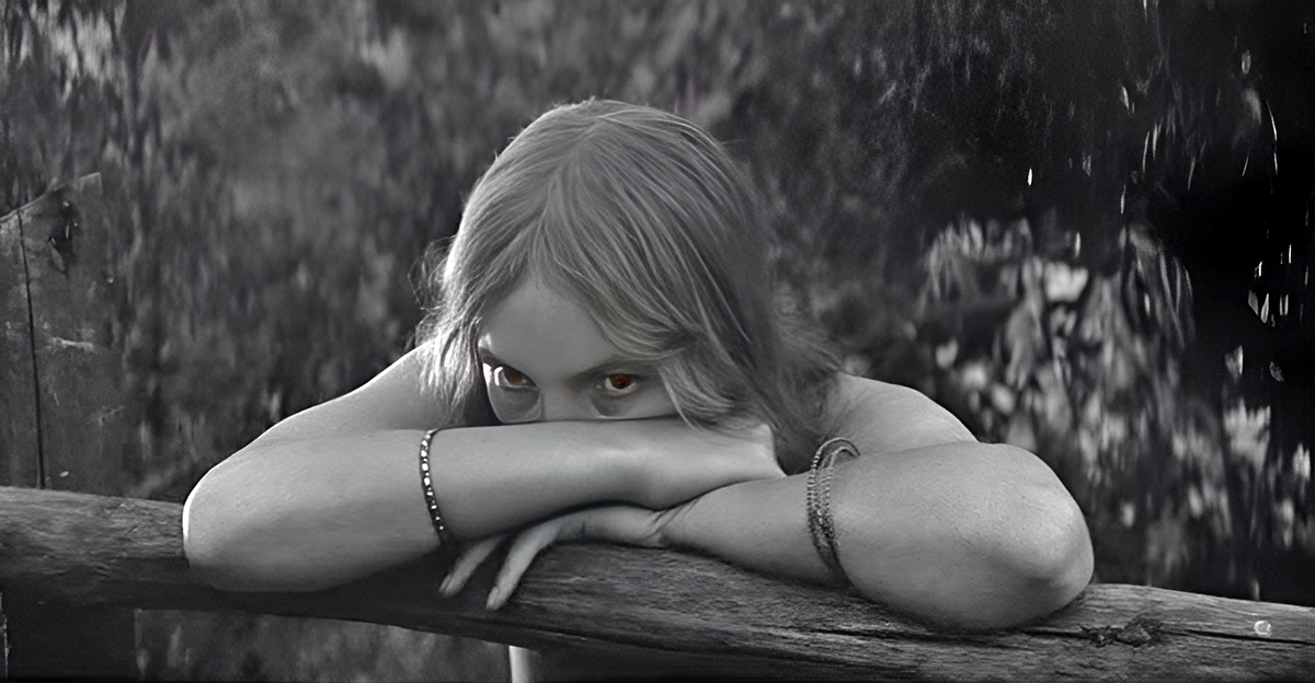 Язычница. Кадр из фильма Андрея Тарковского "Андрей Рублев".