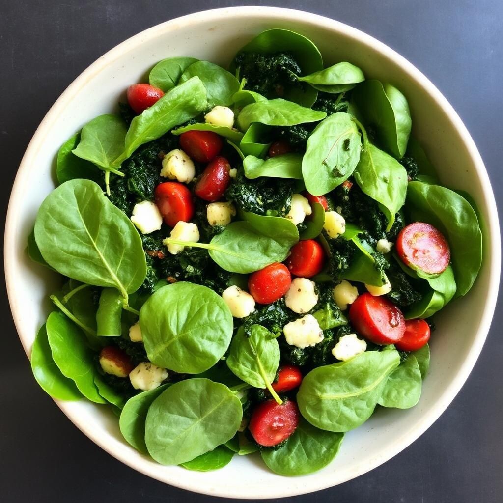 варианты сервировки салата