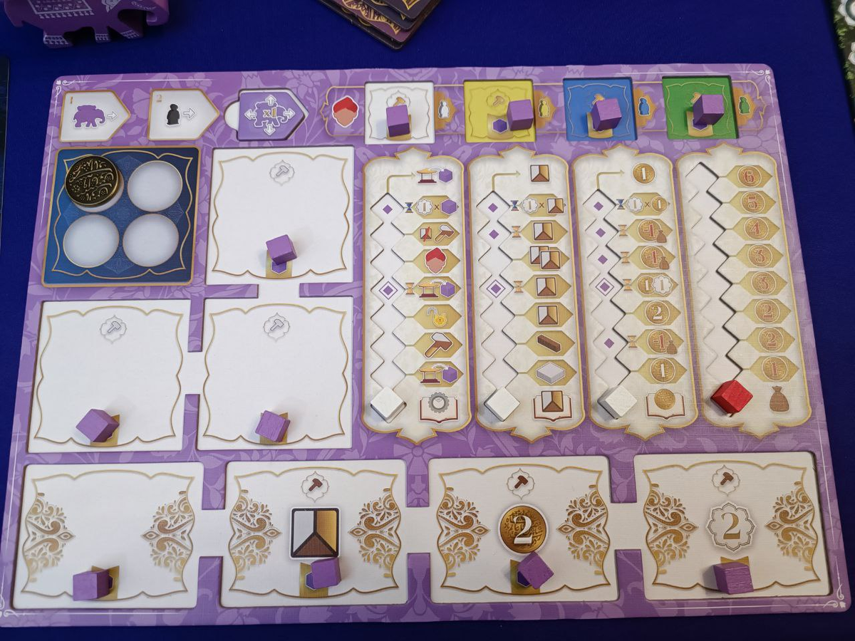 планшет игрока на старте игры