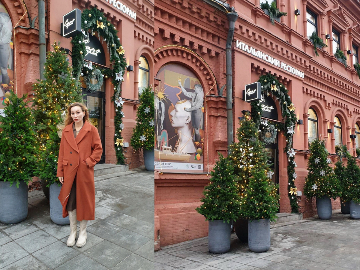 Вход в итальянский ресторан Capo