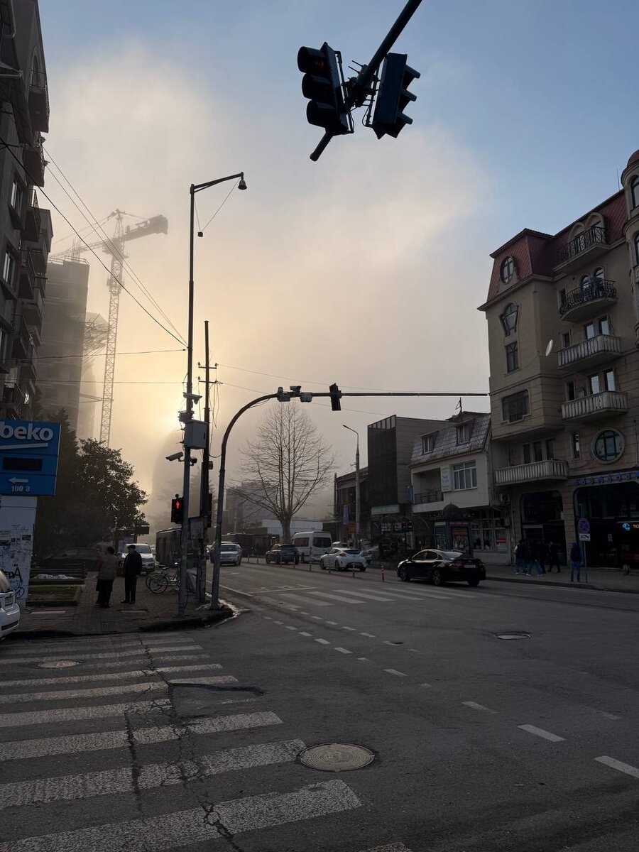 В центре города