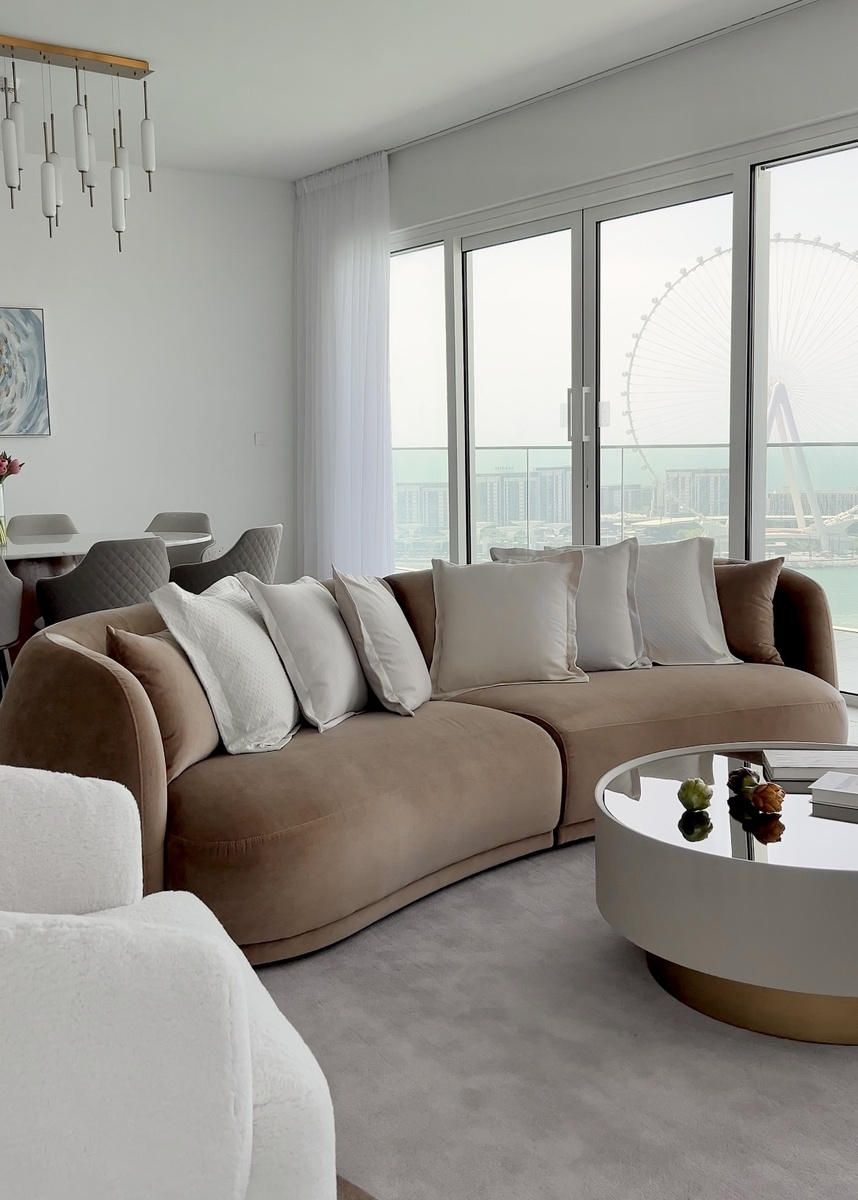 Меблировка квартиры на первой береговой, проект Furni