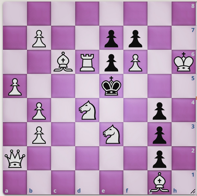 1. Мат в 2 хода, ход белых