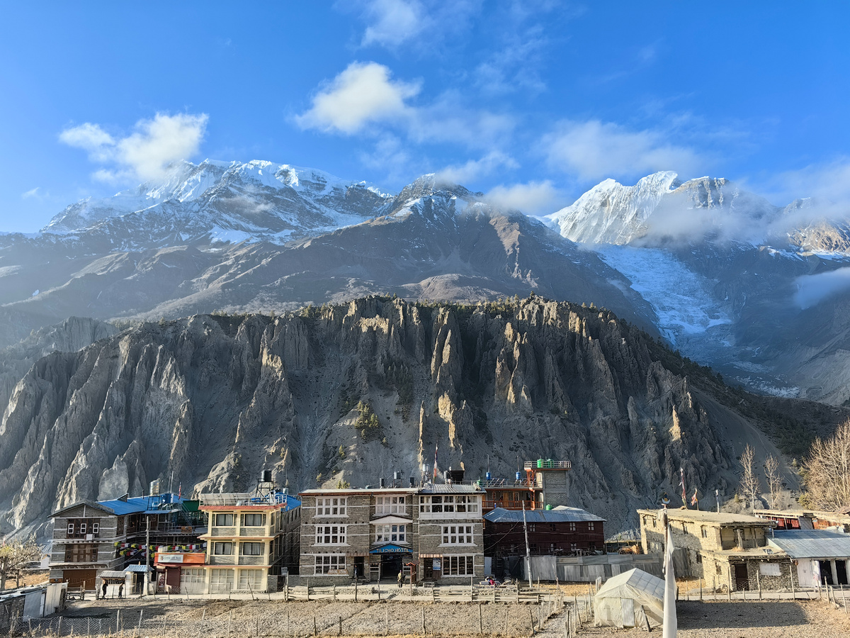 Вот такие лоджии в поселке Мананг