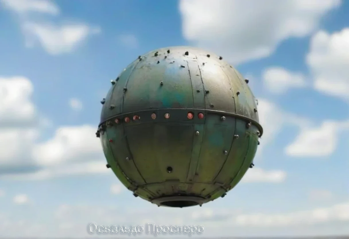 В небе видели летящий объект.