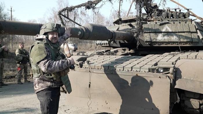 Тот самый трофейный «Абрамс» из-под Малой Локни вблизи