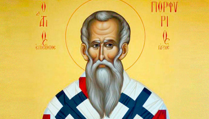 Святитель Порфирий, архиепископ Газский. Фото: azbyka.ru