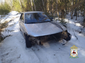    Свой автомобиль виновник бросил в лесу после ДТП