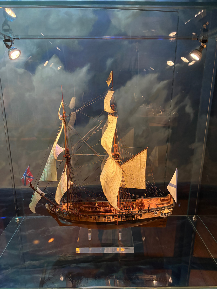 Макет шнявы «Мункер»