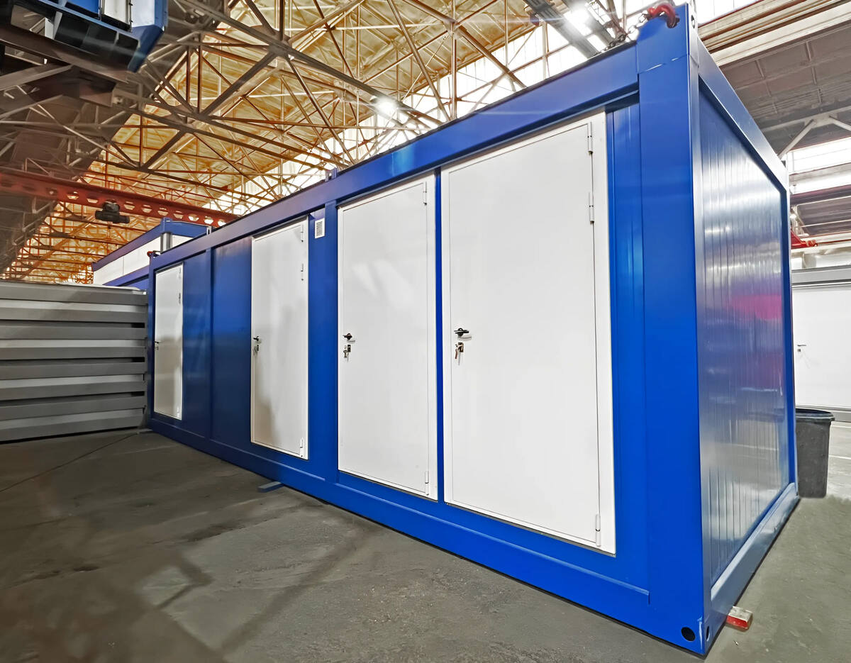 Сантехнический модуль производства ГК «Ависта Модуль Инжиниринг»