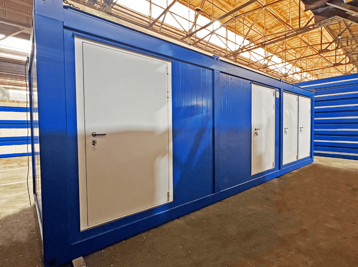 Сантехнический модуль производства ГК «Ависта Модуль Инжиниринг»