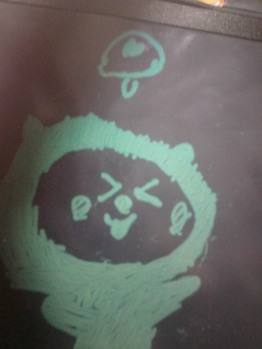 Сынишка нарисовал