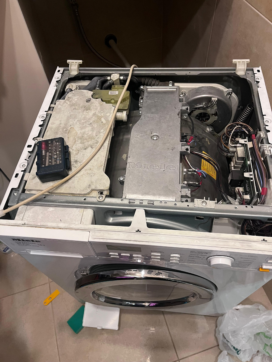 Ремонт стирально-сушильной машины miele
