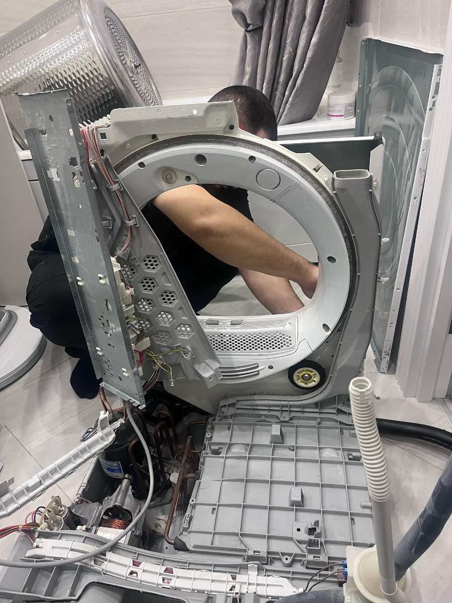 Чистка и ремонт сушильной машины Бош