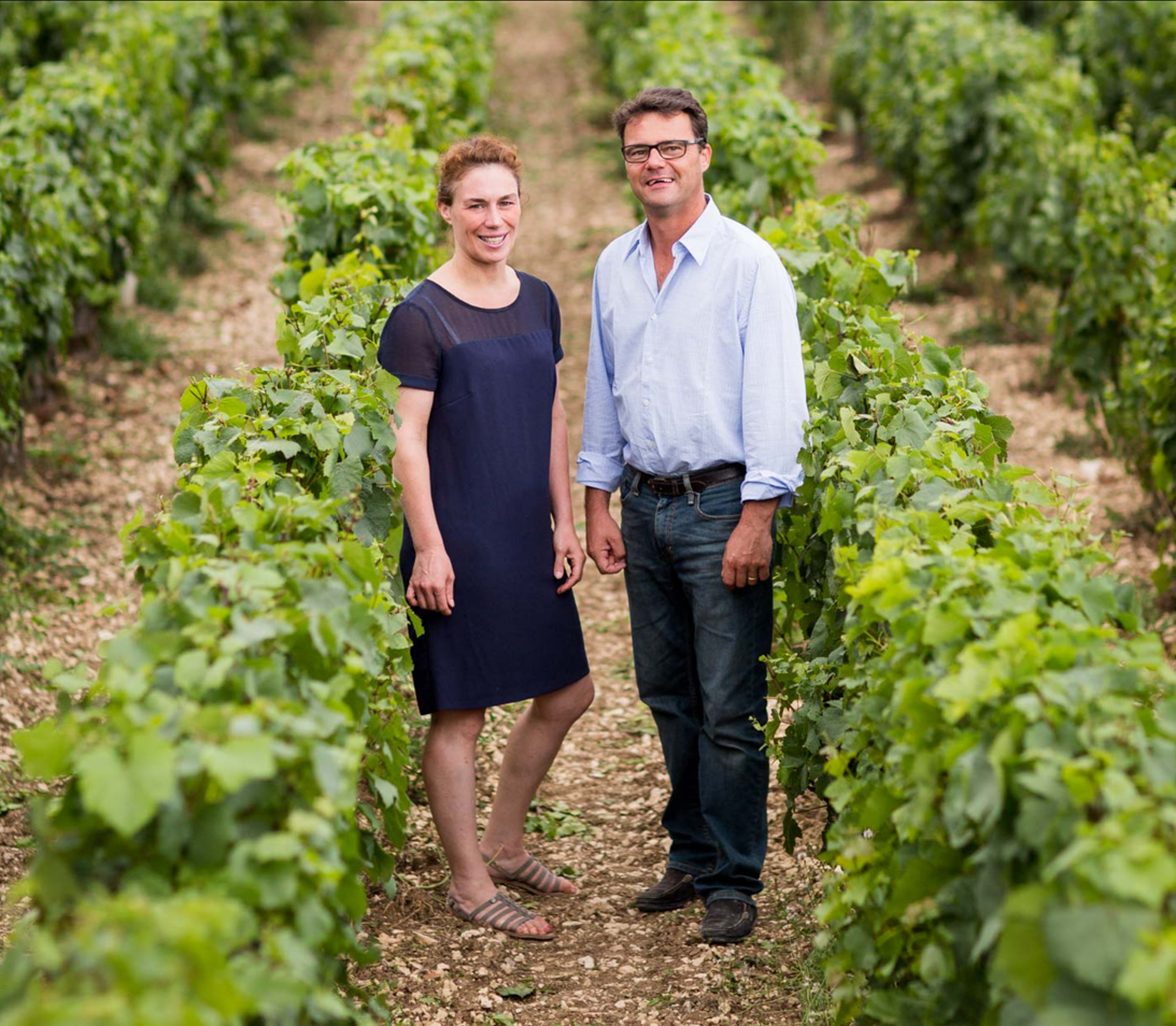 Селин и Фредерик Геген – владельца винного имения Domaine Gueguen. Бургундия, Франция