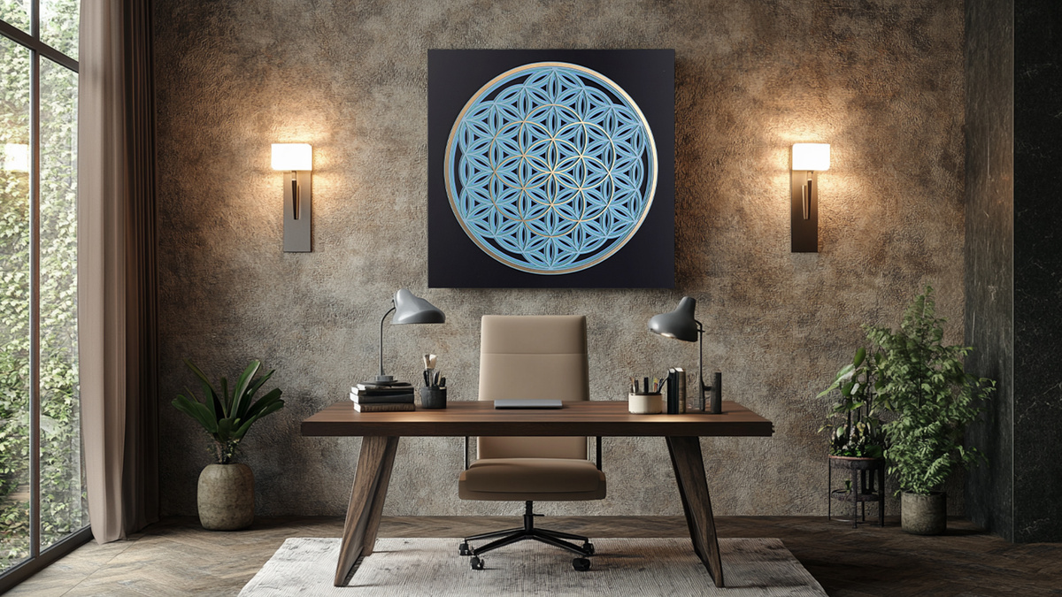 Мандала Цветок Жизни. Sunny Son