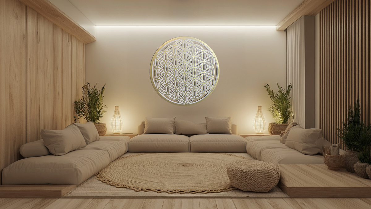 Мандала Цветок Жизни. Sunny Son