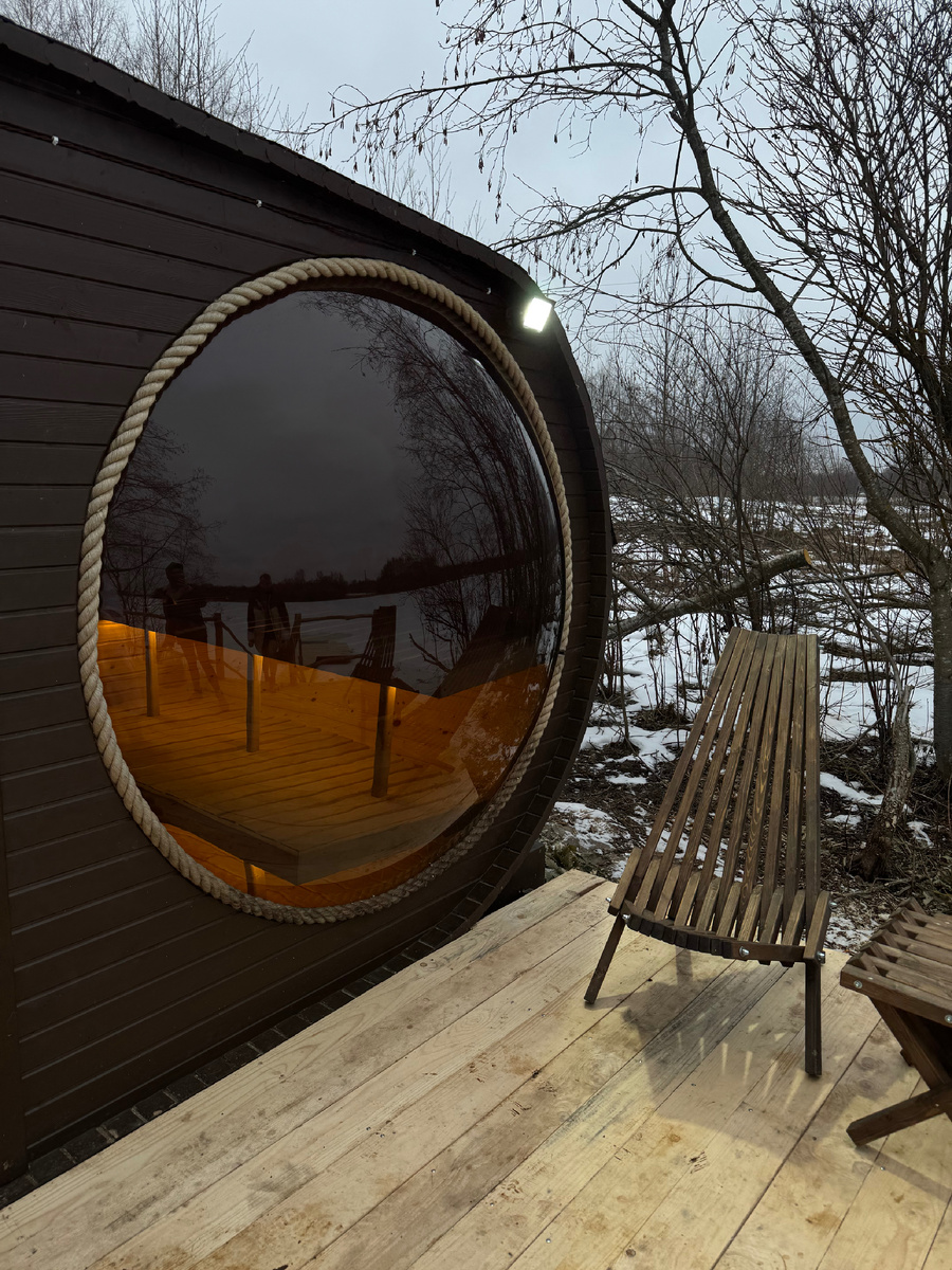 Баня у реки 