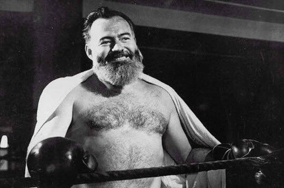 Эрнест Хемингуэй на ринге