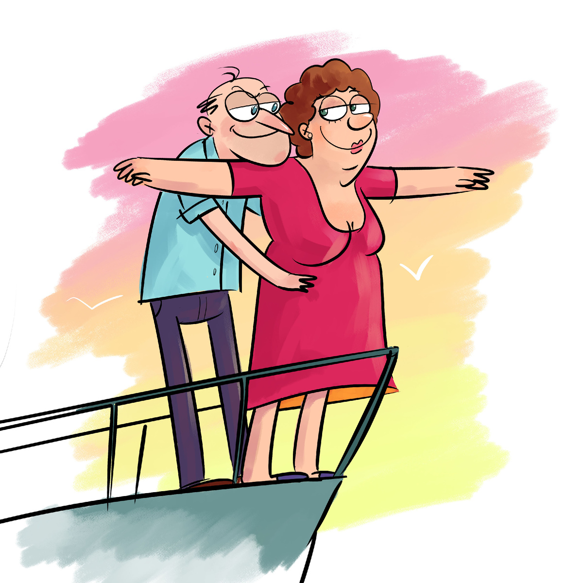 Рисунок Романа Шистерова для обложки третьей книги про Офелию