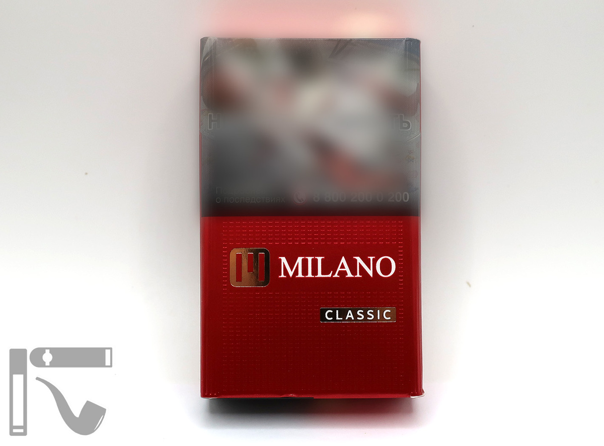 Сигареты Milano Classic. Фото: © канал "Уголок Курильщика"
