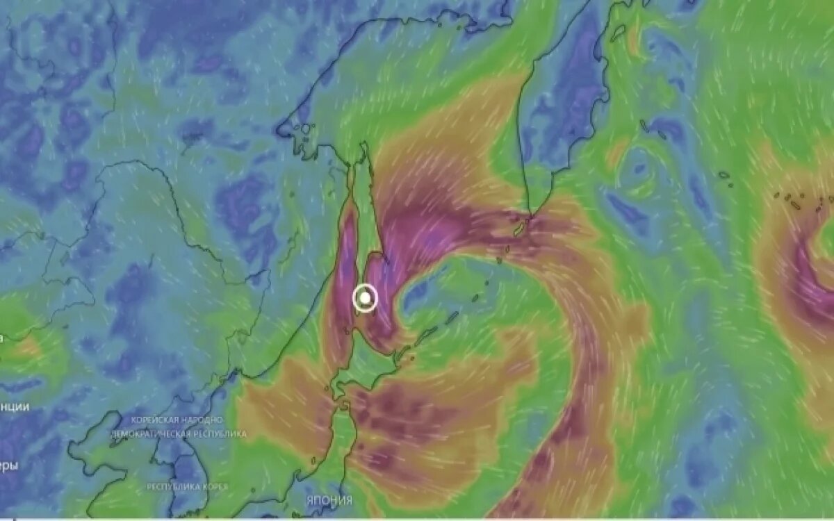    Двухдневная метель обрушится на Сахалин
