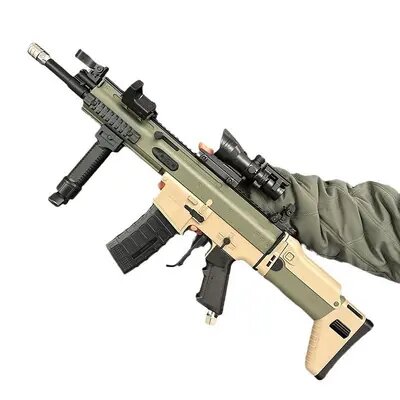 Пистолет для минимойки в виде автомата SCAR? Легко!