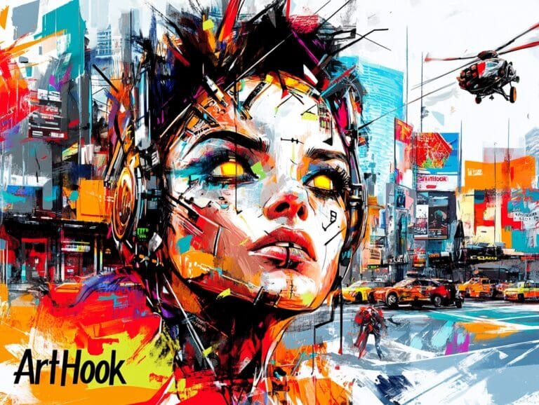    Портрет в стиле киберпанк: уникальный стильный подарок для современных москвичей Art-Hook.Ru